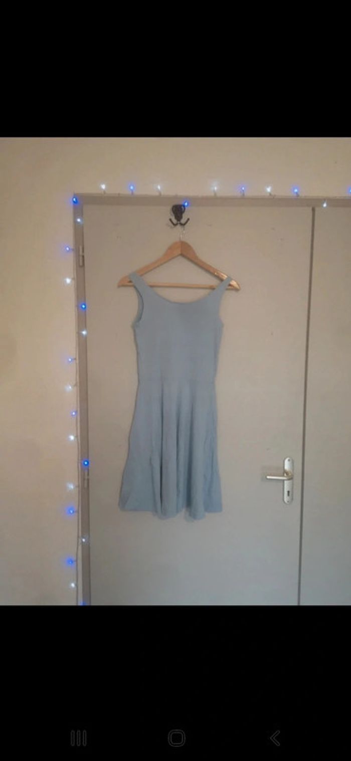 Robe d'été bleue