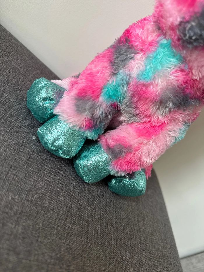 🧸peluche licorne multicolore - très bon état rose et bleue - TY - photo numéro 3