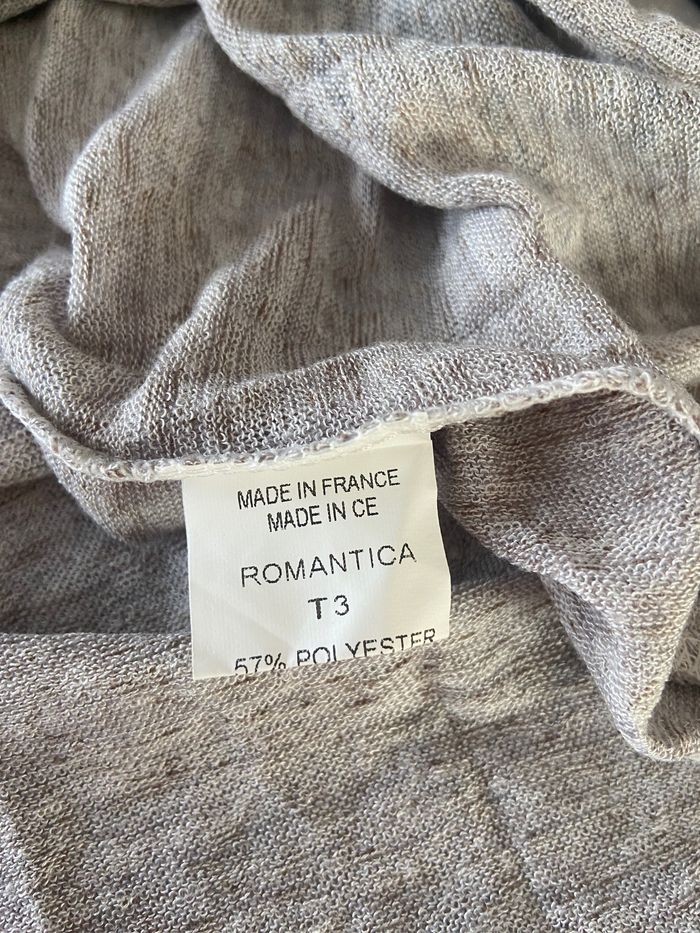 Tunique beige gris - photo numéro 4