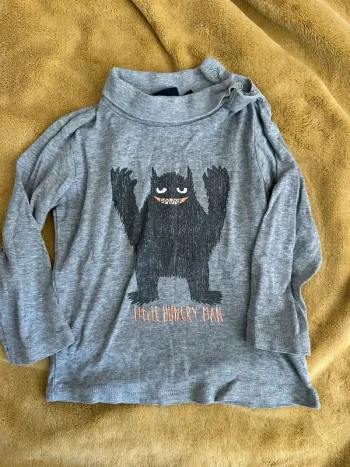 Col roulé matière teeshirt