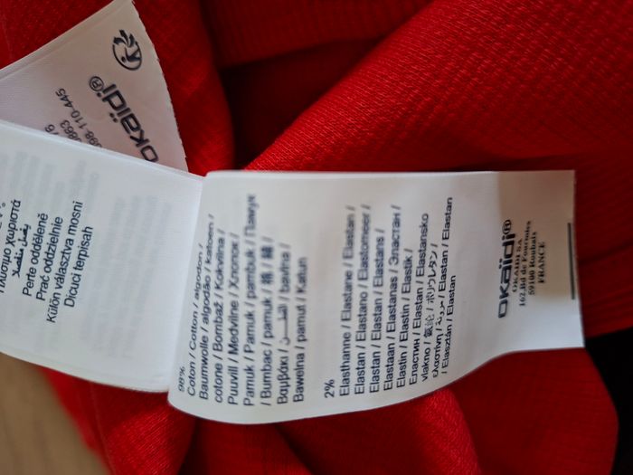 Gilet rouge à boutons Okaïdi 12 ans - photo numéro 5