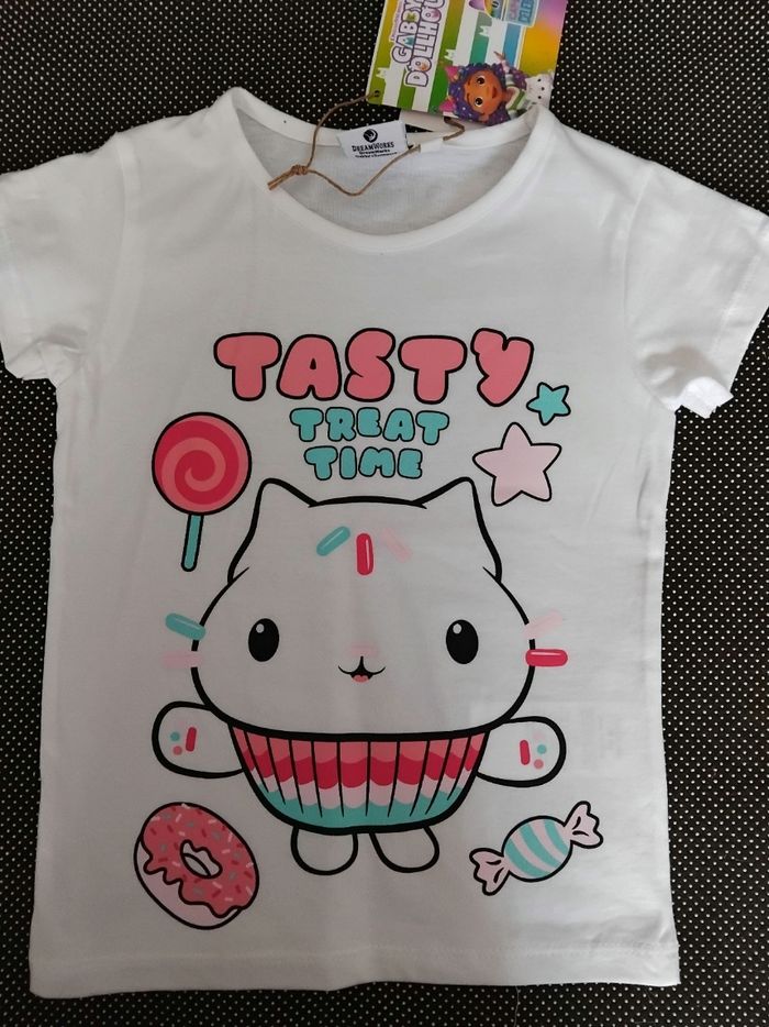 Tee-shirt manches courtes Gabby’s Dollhouse neuf 3 ans - photo numéro 1