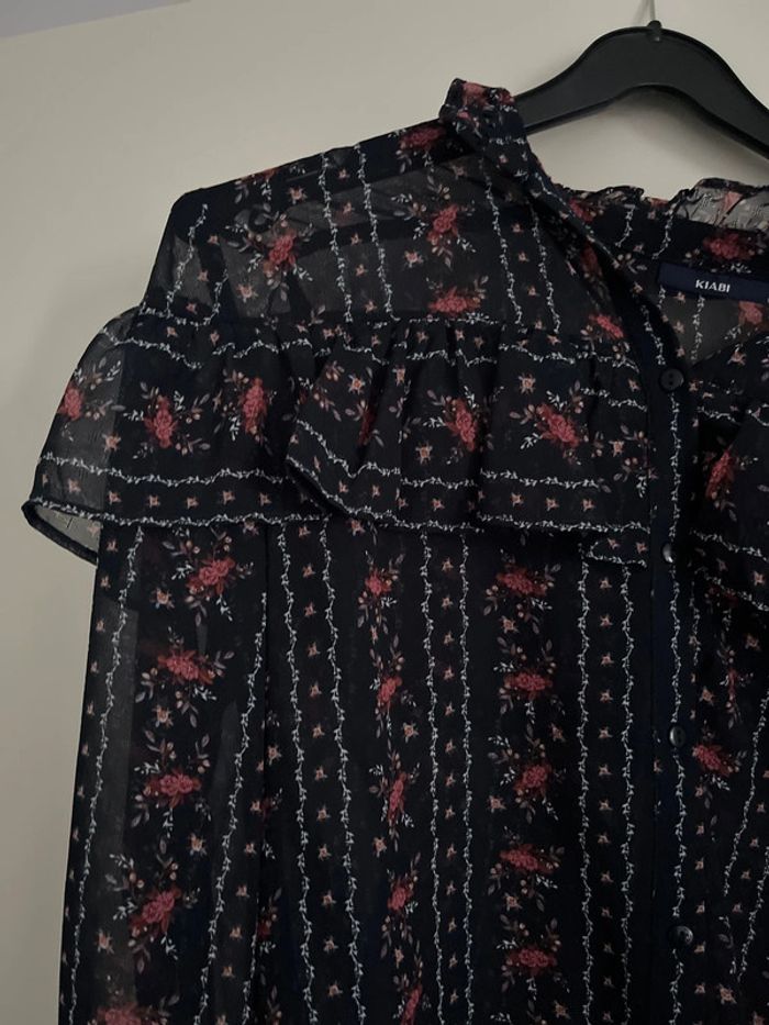 Blouse à fleurs - photo numéro 2