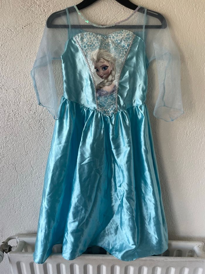 Déguisement Elsa la reine des neiges - taille 7/8 - photo numéro 9