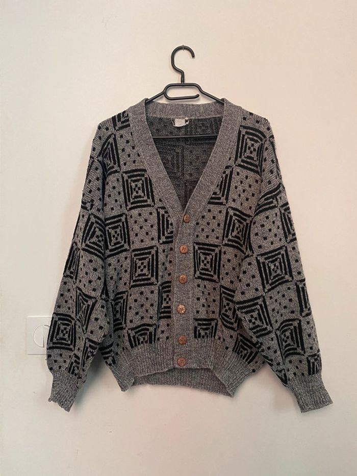 Cardigan gris