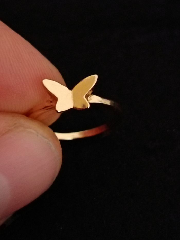 Bague papillon taille 51 - photo numéro 5