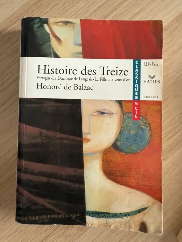 Balzac histoire des treize