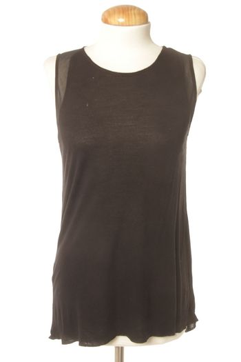 Débardeur noir Mango Taille S
