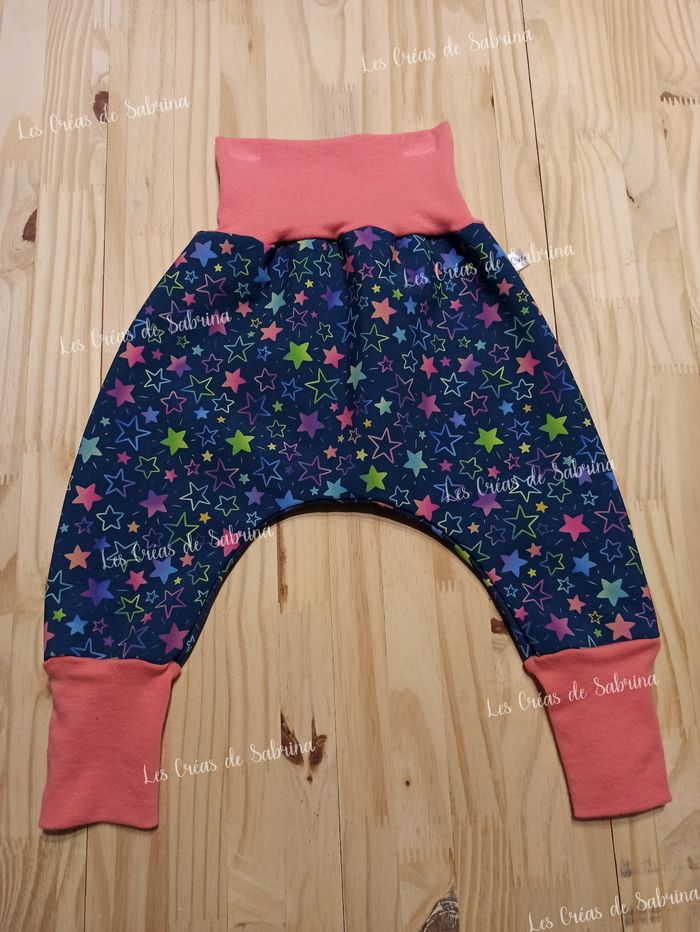 Sarouel évolutif Hiver, modèle Étoiles, taille 18 mois - 3 ans