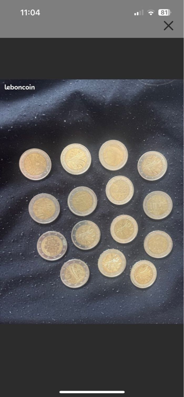 15 pièces de monnaie - photo numéro 2