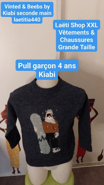 Pull garçon 4 ans Kiabi