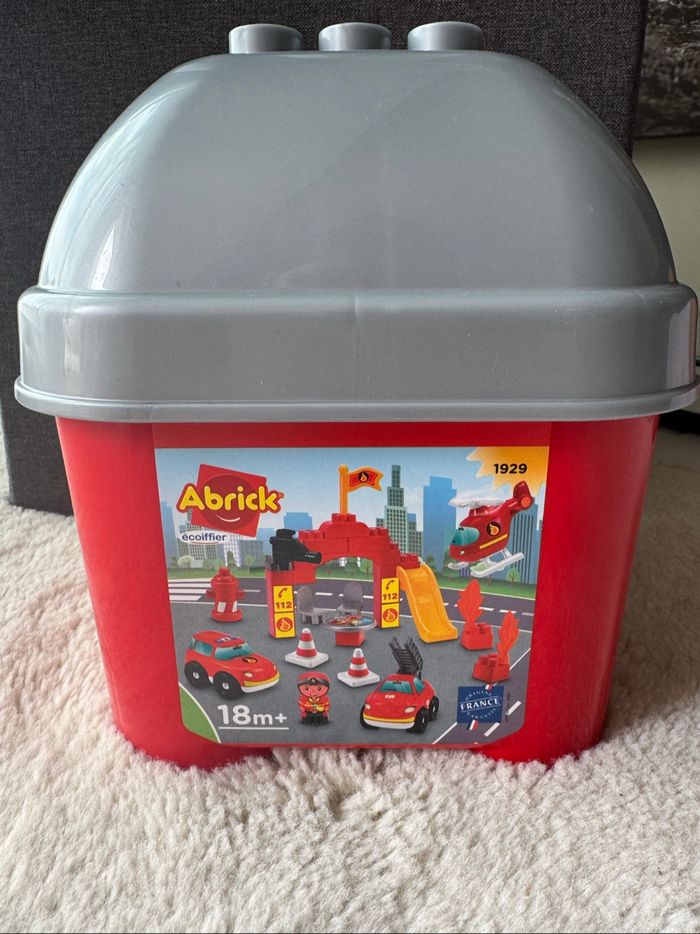 👾 jeu Abrick- ecoiffier - Pompier - + 18 mois - neuf avec étiquette - photo numéro 5