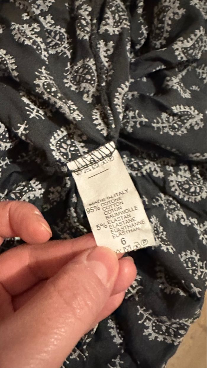 🖤🤍 Robe noire et blanche à motifs – Taille 40 – Très bon état 🤍🖤 - photo numéro 7