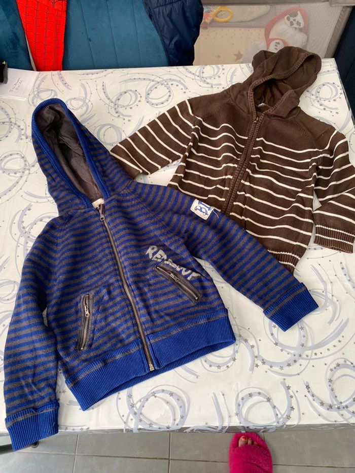 Gilet fermeture éclair 6 ans - photo numéro 3