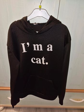 Sweat à capuche avec oreilles de chat