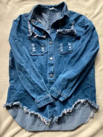 Chemise en jean destroy – Cherry Koko – Taille M