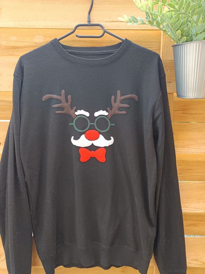 Pull Renne Noël taille S - photo numéro 2