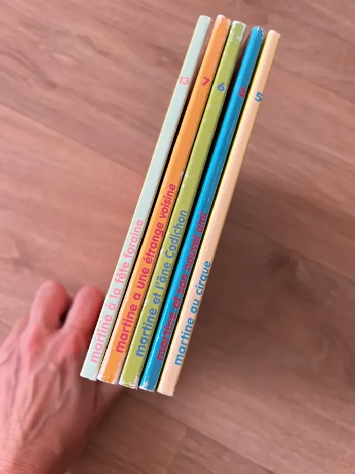 Lot 5 livres Martine - photo numéro 4