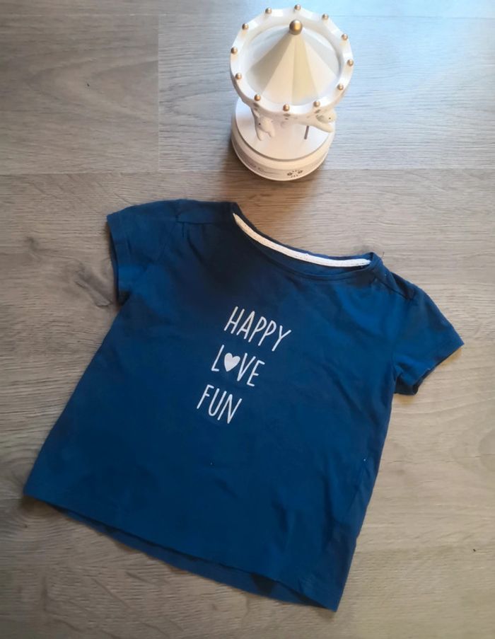 T-shirt fille 4 ans vertbaudet
