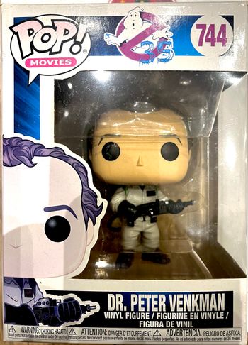 Pop Ghost buster peter Venkman