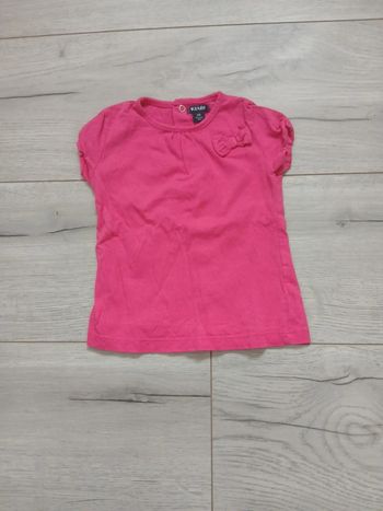 T-shirt manches courtes ~ Kiabi ~ 6mois (63-69cm/8kg)