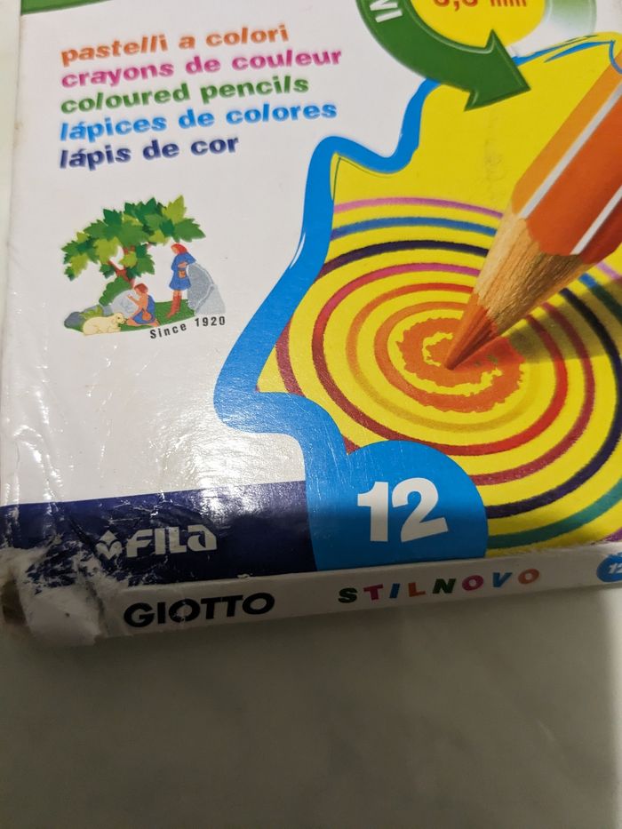 Boite de crayons de couleur Giotto Stilnovo , couleurs intenses et aqurellables. - photo numéro 5