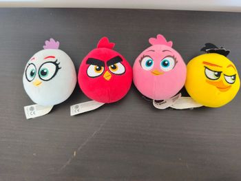 Lot de peluches Angry birds