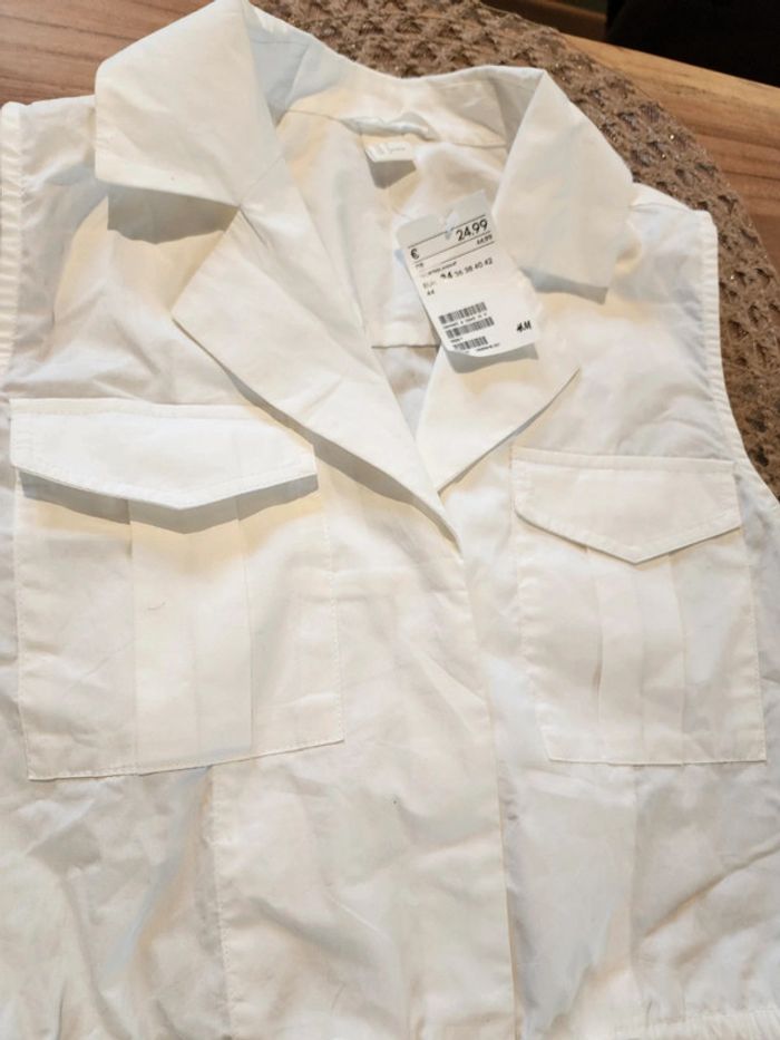Blouse blanche H&M - photo numéro 2