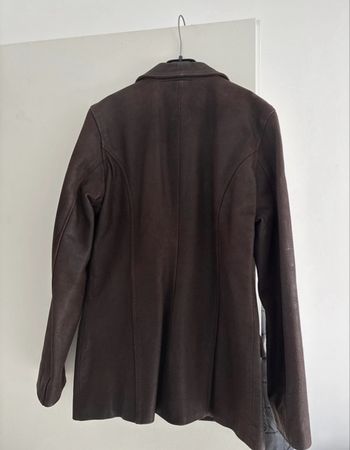Manteau en cuir