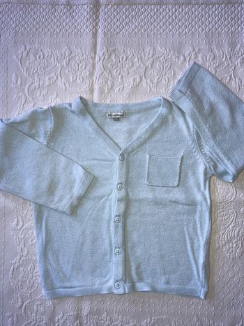 Gilet bleu ciel 24mois / 2ans DPAM.