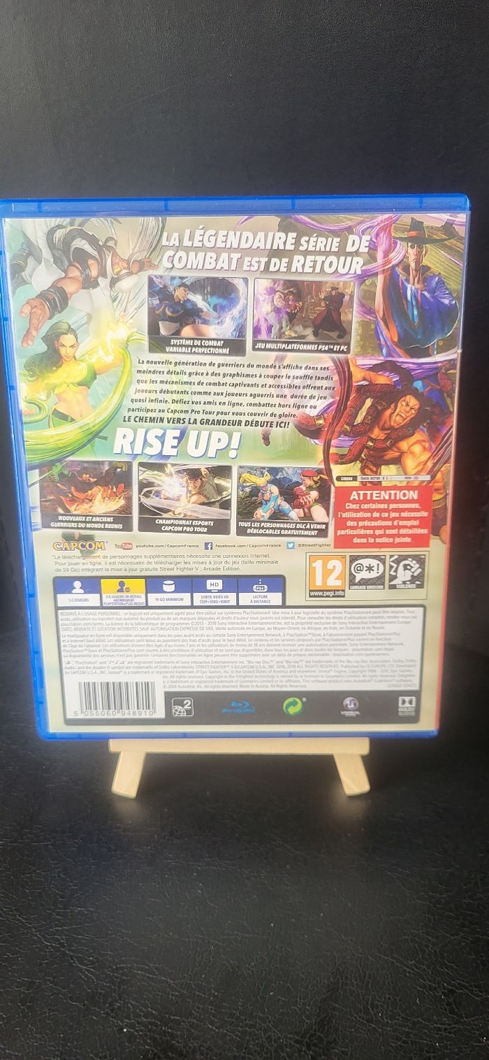 Jeu Ps4 Street Fighter V - photo numéro 2