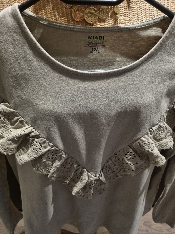 Haut manche longue Kiabi 12 ans - photo numéro 2