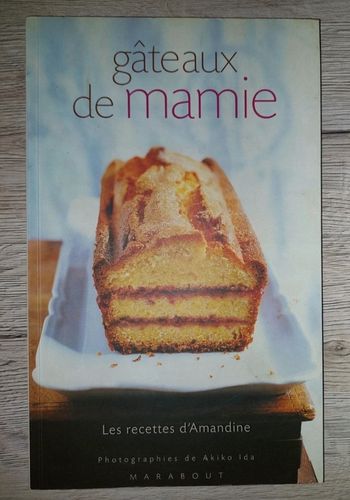 Livre gâteaux de mamie