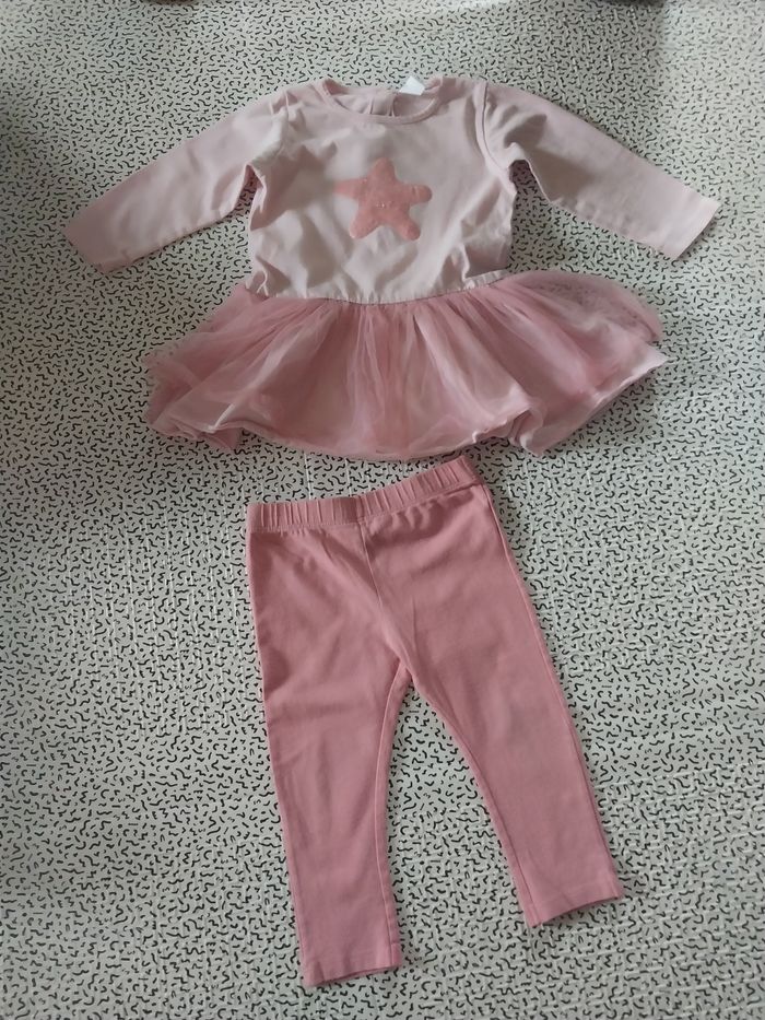 Ensemble tutu rose TEX Baby 18 mois