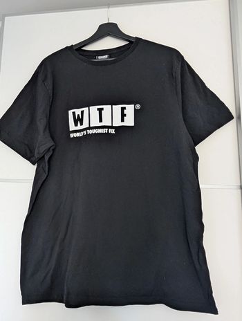 T-shirt noir WTF XL