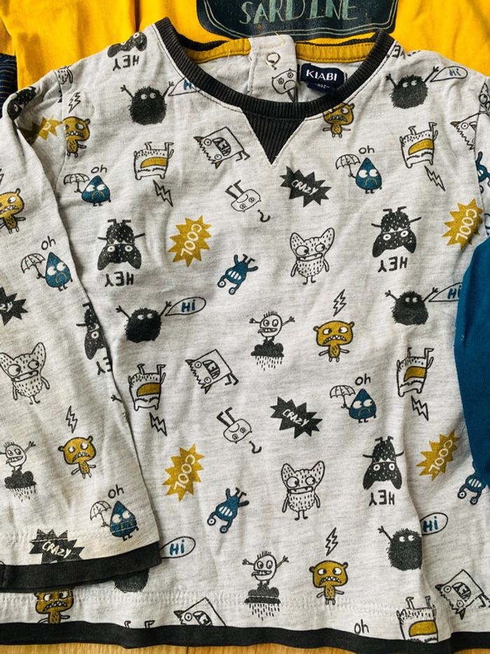 Lot de 9 tshirt ML 18 mois - photo numéro 7