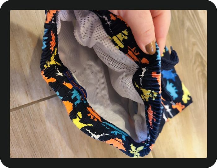 Short de bain dinosaure NiNety Eight Taille 4 ans - photo numéro 3