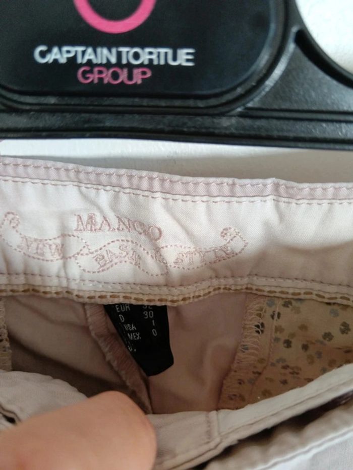 C32 pantalon rose mango 32 - photo numéro 3