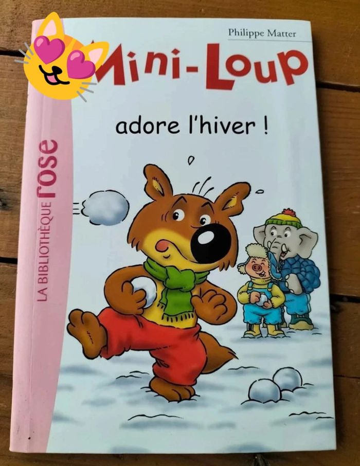 Mini-Loup et son amoureuse et Mini-Loup adore l'hiver! - photo numéro 3