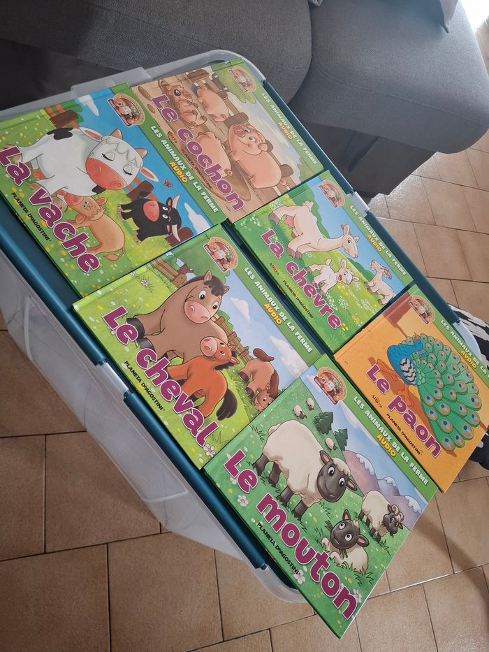 Lot livres les animaux de la ferme - photo numéro 3