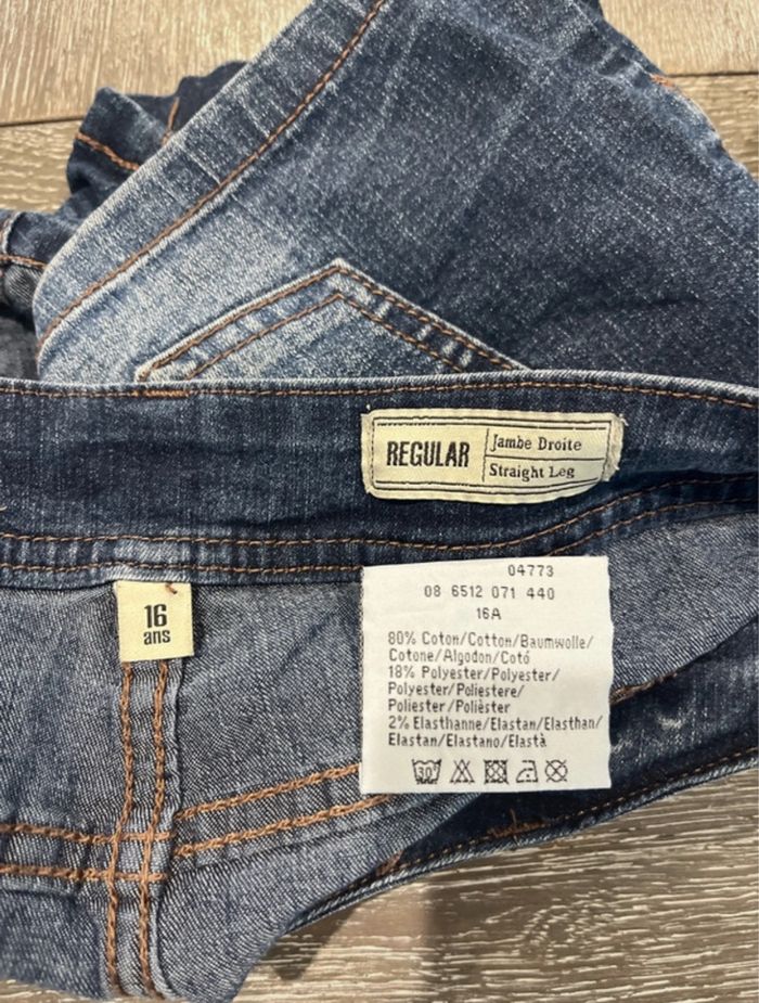 Mini short en jean vintage - photo numéro 3