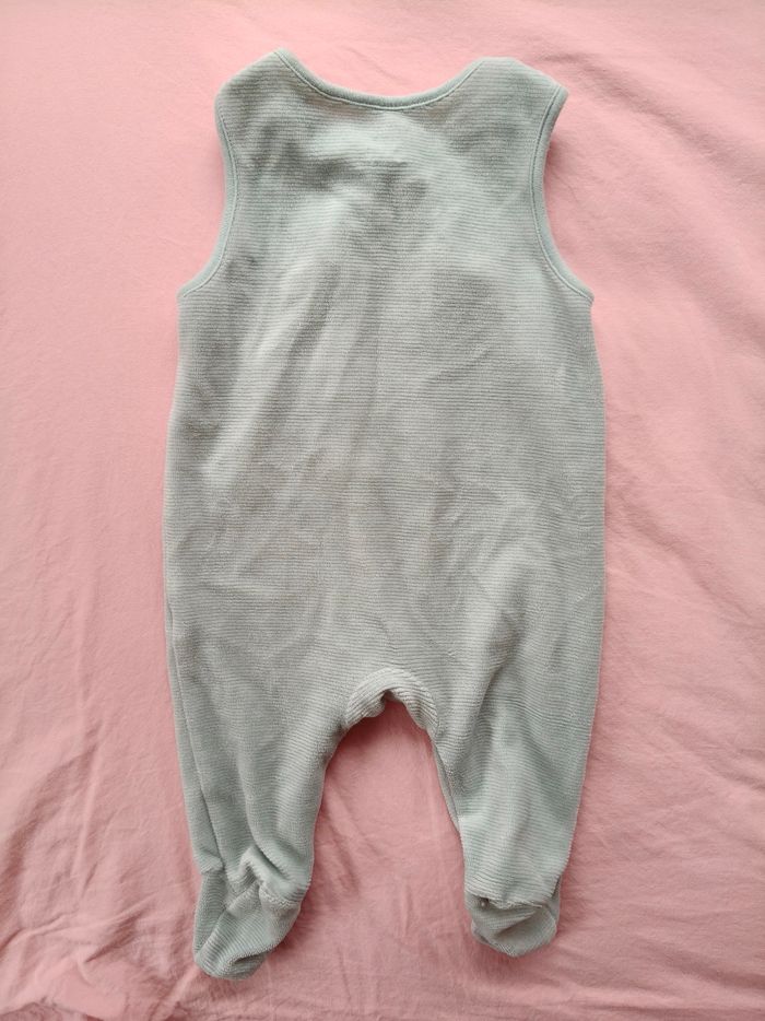 Pijama sans manches mixte C&A bleu ciel ourson 68 cm - photo numéro 5