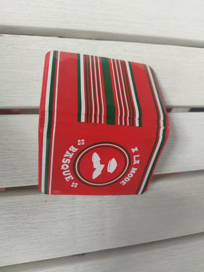 Petit porte carte bancaire et fidélité basque - photo numéro 3
