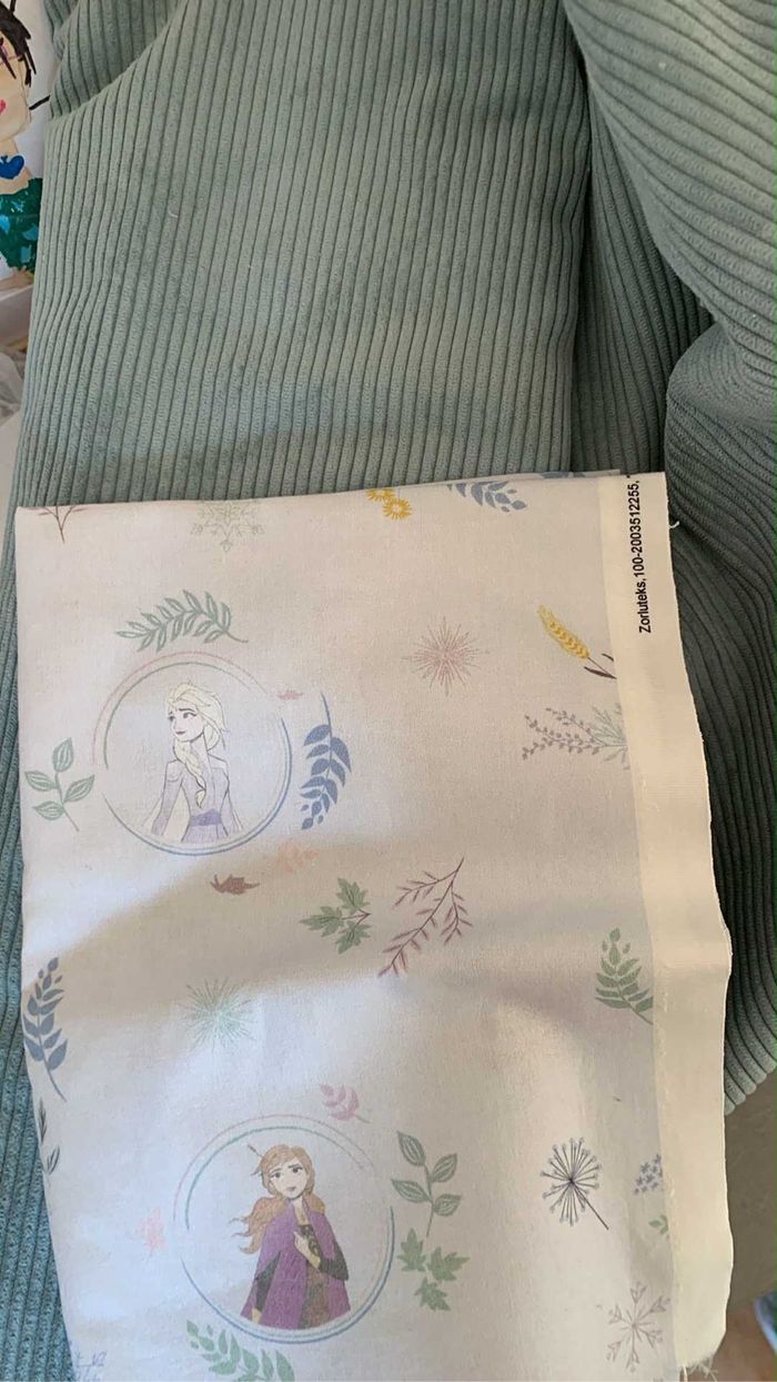 housse avec anse vu message