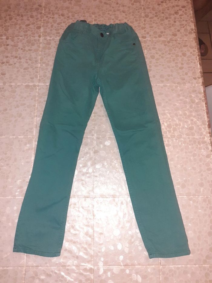 Jean turquoise