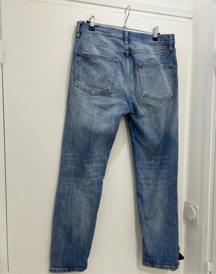 Jean troué Zara taille 38 - photo numéro 7