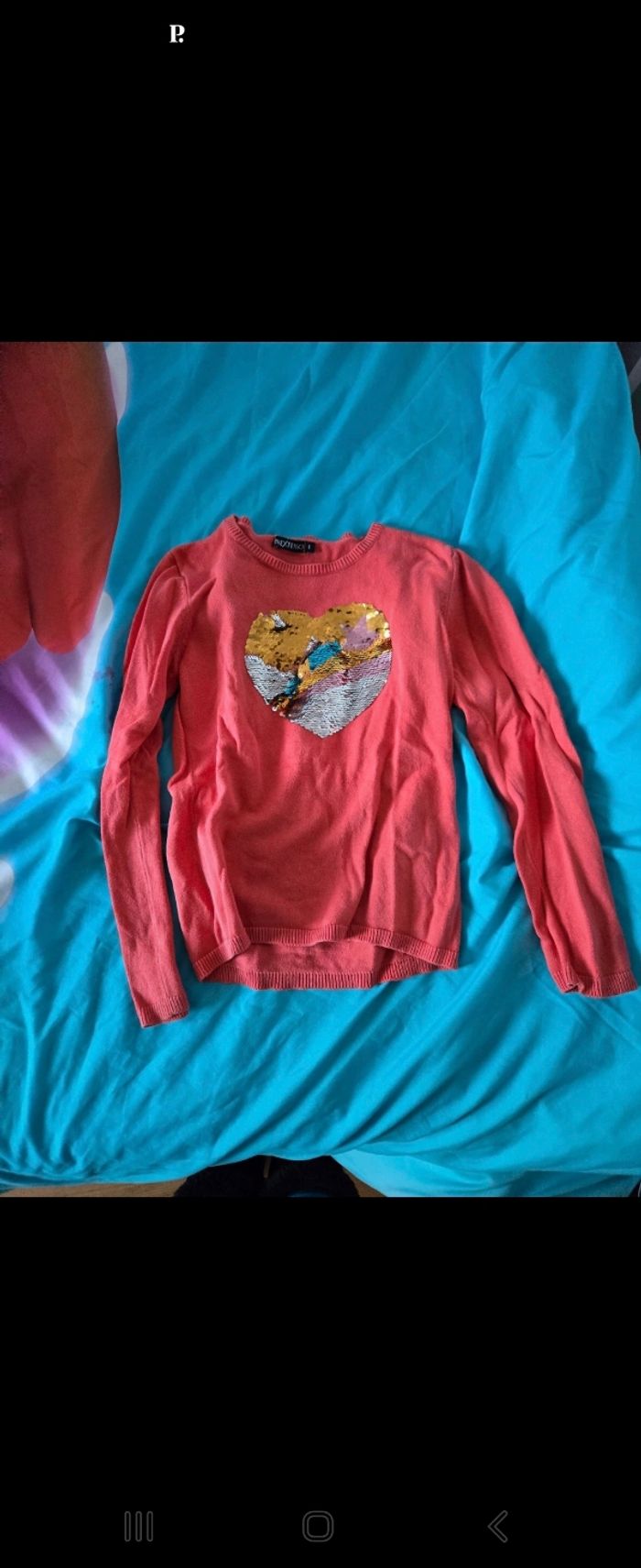 Pull fille 8ans
