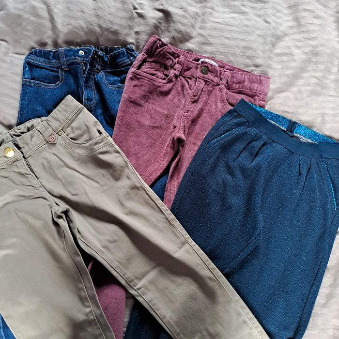 Lot de 4 pantalons 8ans #orchestra