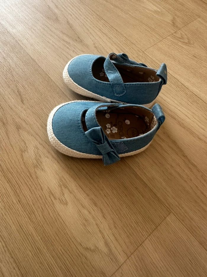 Chaussures ouvertes de chez Obaibi taille 6/9mois - photo numéro 2