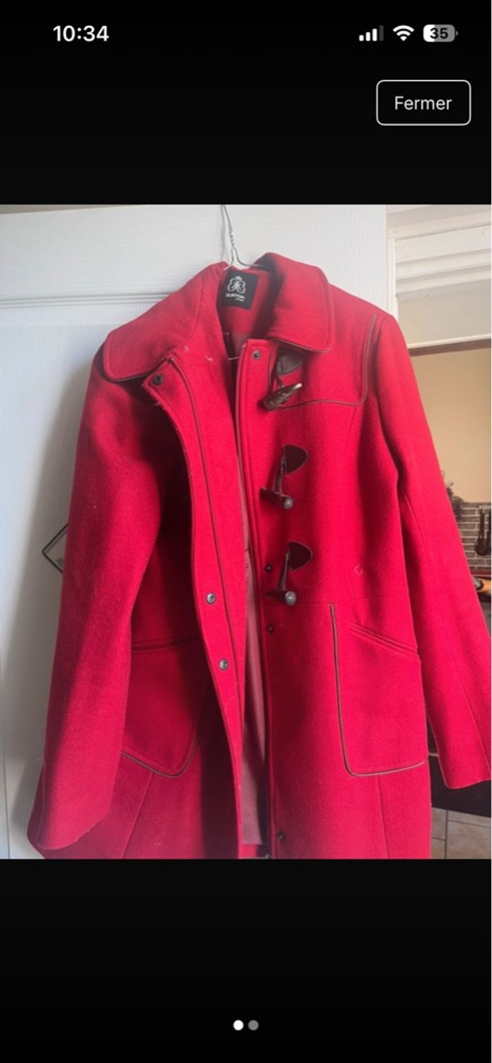 Manteau Burton rouge